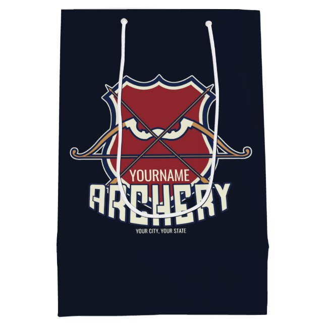 Personlig NAME Bågskytte Recurvebåge Pil (Baksidan)