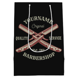 Personlig NAME Barberare Rakkniv Barbershop