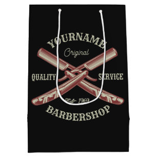 Personlig NAME Barberare Rakkniv Barbershop