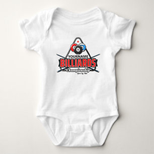 Personlig NAME Biljard 8 Boll Pool Körack T Shirt