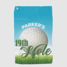 Personlig NAME Golfare Golf Pro Boll 19:e Hål