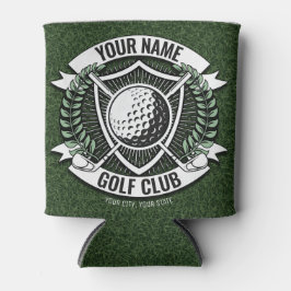 Personlig NAME Golfspelare Golfklubb Gräs Klubbhus
