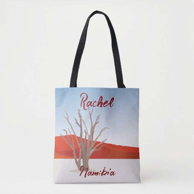 Personlig Namibian Desert Tote Bag Tygkasse (Framsida)