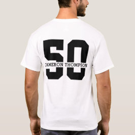 Personlig Namn 50:e födelsedagsmodern T Shirt