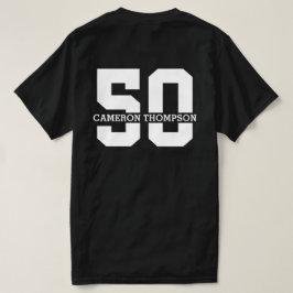 Personlig Namn 50:e födelsedagsmodern T Shirt