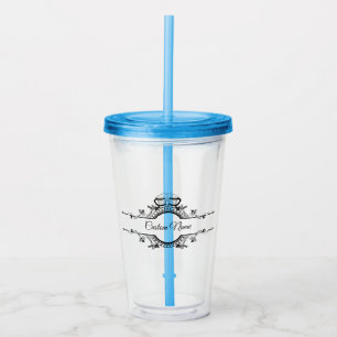 Personlig namn akryl resemugg take away mugg