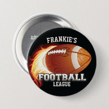 Personlig NAMN American Football Flames Sports
