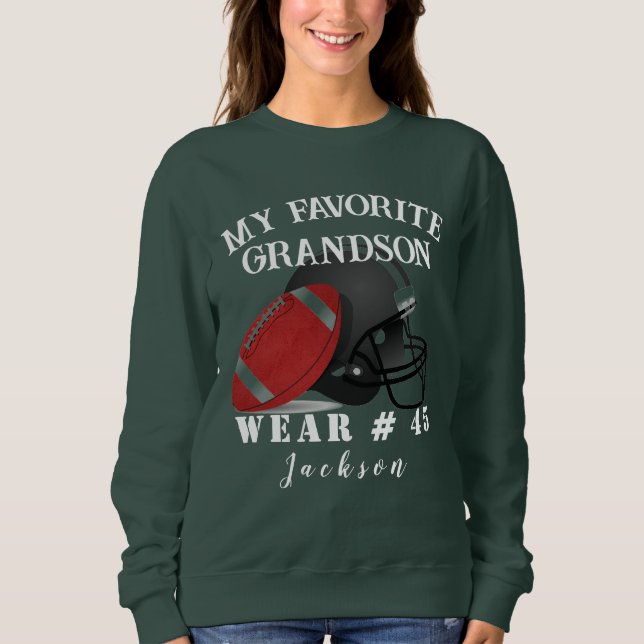 Personlig namn Amerikanska morföräldrar inom fotbo T Shirt (Framsida)
