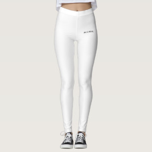 Personlig Namn Anpassningsbar Made just för ditt  Leggings