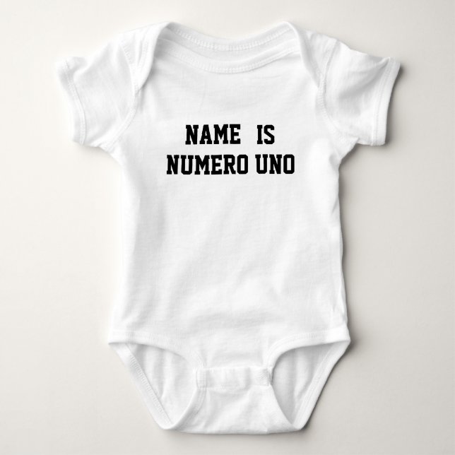 Personlig Namn är numerärt Tee (Framsida)