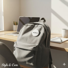 Personlig Namn Badge Stil Pinback-knapp Knapp