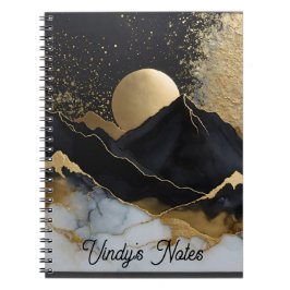 Personlig Namn bärbar dator Anteckningsbok