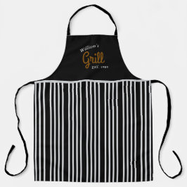 Personlig Namn & Birthday BBQ Barbecue Grill