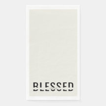 Personlig Namn Black & Beige Blad Helgdag