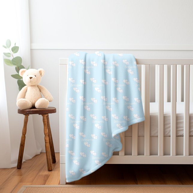 Personlig Namn Blanket Baby Gift-dotter Gift Fleecefilt (Skapare uppladdad)