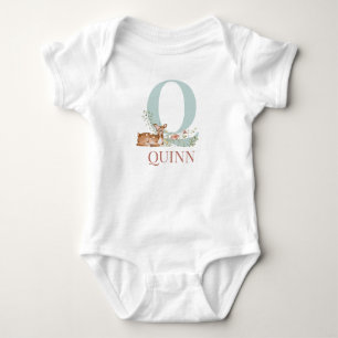Personlig Namn - Bodykosten Brev Q Baby T Shirt