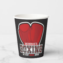 Personlig NAMN Boxer Boxing Gaffeisch Fighter
