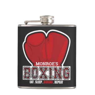 Personlig NAMN Boxer Boxing Gaffeisch Fighter Fickplunta