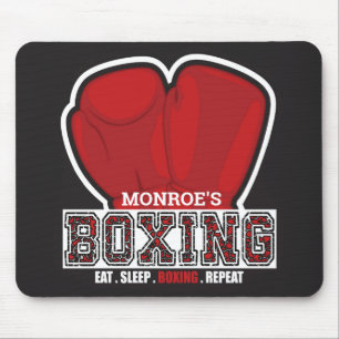 Personlig NAMN Boxer Boxing Gaffeisch Fighter Musmatta