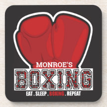 Personlig NAMN Boxer Boxing Gaffeisch Fighter
