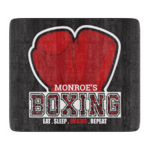 Personlig NAMN Boxer Boxing Gaffelprisvinnare