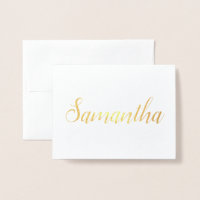 Personlig Namn | Bridesmaid Stationery Samantha
