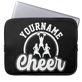 Personlig NAMN Cheer Team Varsity Cheerledare Laptop Fodral