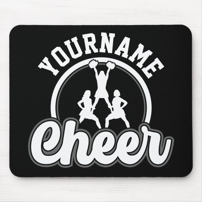 Personlig NAMN Cheer Team Varsity Cheerledare Musmatta (Framsidan)