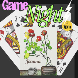 . Personlig Namn Classic Art Games Casinokort