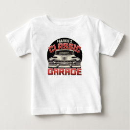 Personlig NAMN Classic Car Garage Anpassningsbar S T Shirt