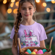 Personlig Namn Cute Påskhare Kids
