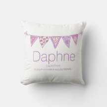 Personlig namn Daphne-lilans anpassningsbar för bu