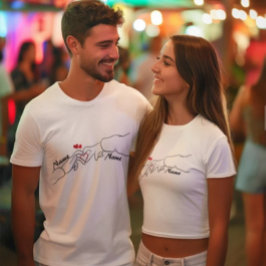 Personlig Namn & date Design Anpassningsbar Handha T Shirt