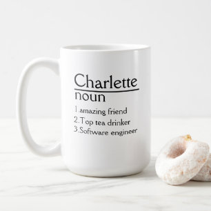 Personlig Namn Definition Classic Mugg