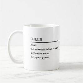 Personlig Namn Definition Kaffemugg