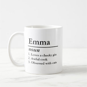 Personlig Namn Definition Mugg