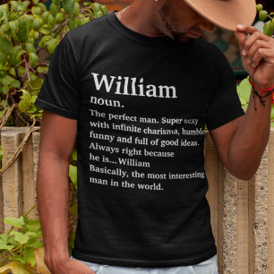 Personlig Namn Definition T Shirt