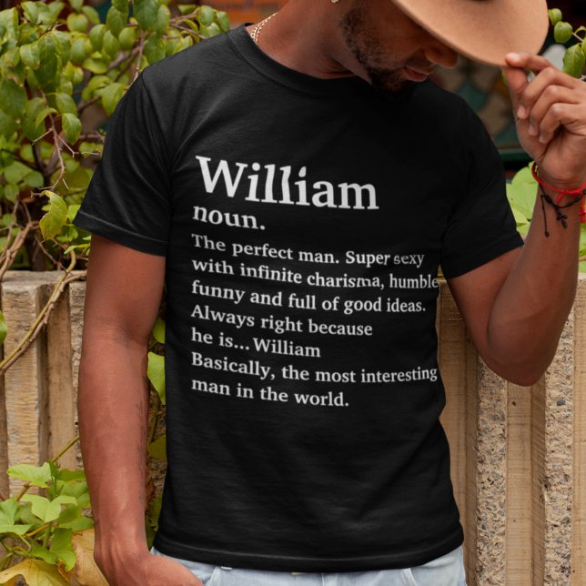 Personlig Namn Definition T Shirt (Skapare uppladdad)