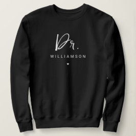 Personlig Namn Dr. Minimalist Doktor Studenten T Shirt