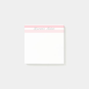 PERSONLIG namn efter IT-anteckningar Post-it Block