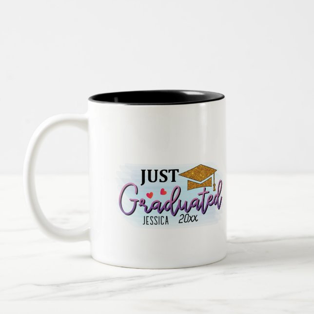 Personlig Namn Exemplar 2023 Två-Tonad Mugg (Vänster)