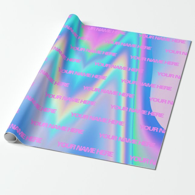 Personlig Namn Fabolous Presentpapper (Utrullad)