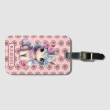 Personlig Namn Fairy Baby Unicorn Sparkling