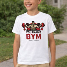 Personlig NAMN Fitness Hem GYM Weight Lyft
