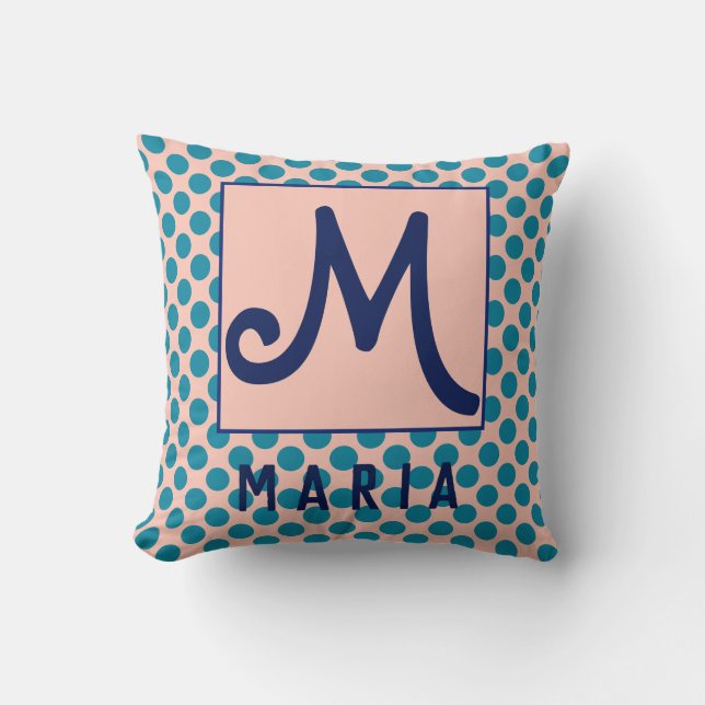 Personlig Namn - första utformning Kudde (Framsida)