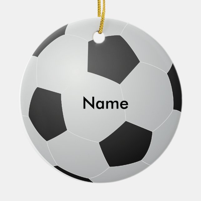 Personlig Namn Fotboll Julgranskula (Framsidan)