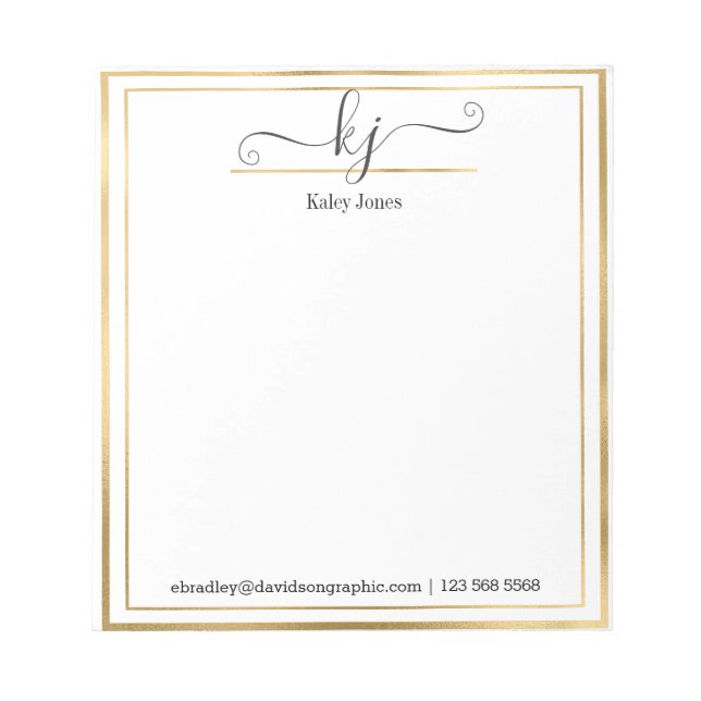 Personlig Namn | Från Anteckningsblockets skrivbor Anteckningsblock (Framsida)