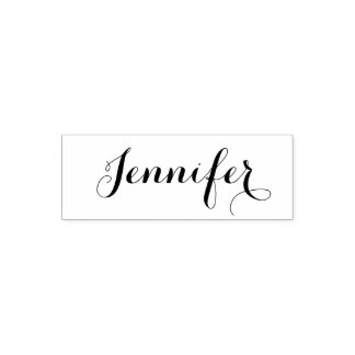 Personlig Namn Frimärke Självfärgande Stämpel