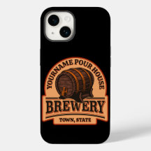 Personlig NAMN Gamla ekfat Beer Keg Brewery