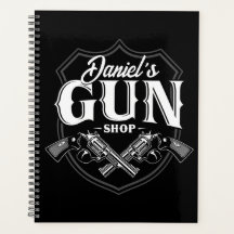 Personlig NAMN Gamla revolvers Gun Shop-skjutvapen